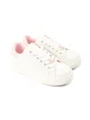 Calvin Klein Logo-appliqué Sneakers In White