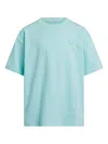 Calvin Klein Logo-appliqué T-shirt In Blue