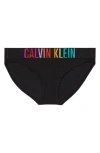 CALVIN KLEIN LOGO BAND COTTON BLEND BIKINI