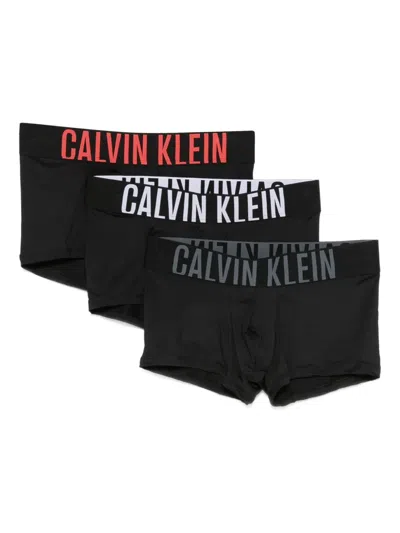 Calvin Klein Logo Boxers Set In Black