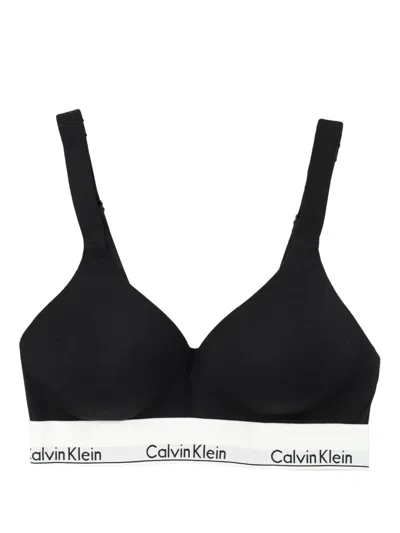 Calvin Klein Iconlifting Bra Without Underwire In ブラック