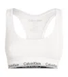 Calvin Klein Icon Cotton Modal Unlined Bralette In White