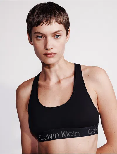 Calvin Klein Logo Calvin Klein Women's Icon Cotton Modal Unlined Bralette