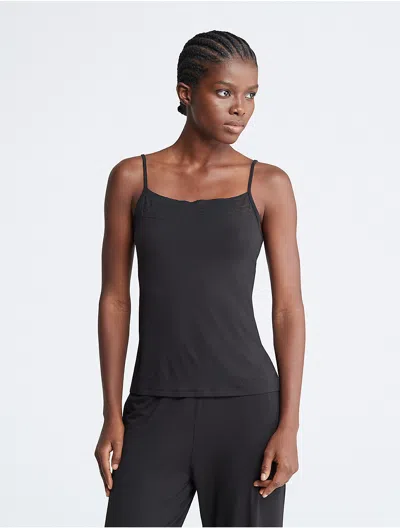 Calvin Klein Logo Calvin Klein Women's Intrinsic Camisole In Black