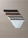 Calvin Klein Logo Calvin Klein Women's Modern Logo 7-pack Bikini