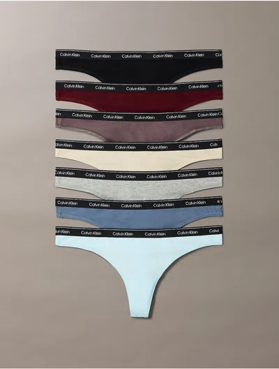 Calvin Klein Logo Calvin Klein Women's Modern Logo 7-pack Thong