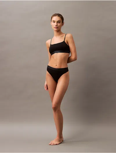 Calvin Klein Logo Calvin Klein Women's Tonal Logo Cotton Modern Thong