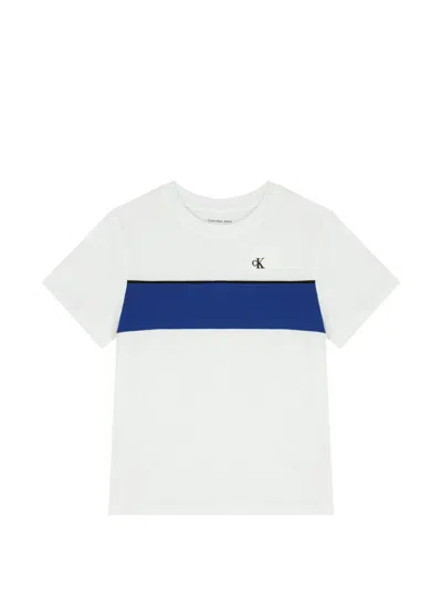 Calvin Klein Kids' Logo-detail T-shirt In Multi