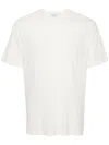 Calvin Klein T-shirt Cotton Linen T-shirt In White