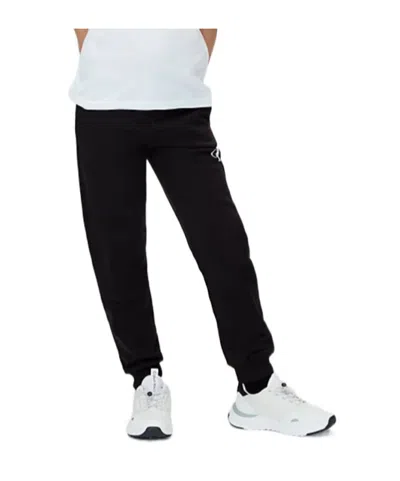 Calvin Klein Kids' Logo-detail Track Pants In Black