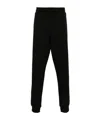 Calvin Klein Logo-debossed Track Pants In Black