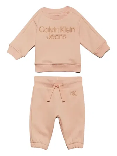 Calvin Klein Babies' Logo-embossed Tracksuit