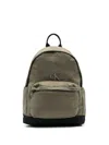 Calvin Klein Logo-embroidered Backpack In Green