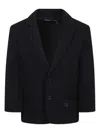 Calvin Klein Single-breasted Blazer In Black