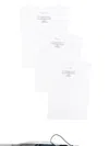 Shop Calvin Klein Logo-embroidered Lounge T-shirts (pack Of Three)