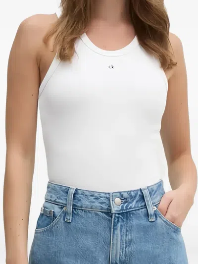 Calvin Klein Logo-embroidered Tank Top