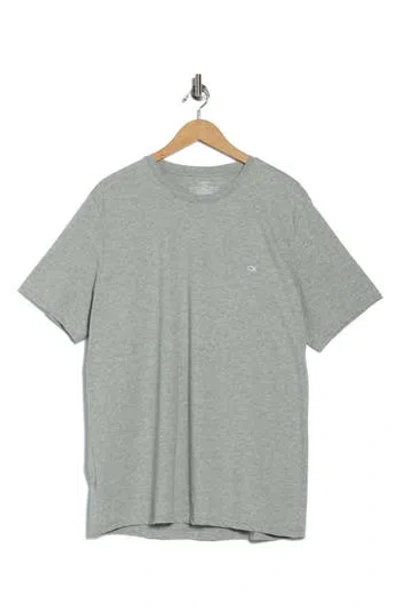 Calvin Klein Logo Graphic T-shirt In Gray