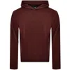 Calvin Klein Logo Hoodie Brown In Brown