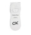 Calvin Klein Logo Invisible Socks In White