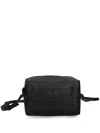 Calvin Klein Logo-lettering Crossbody Bag In Black