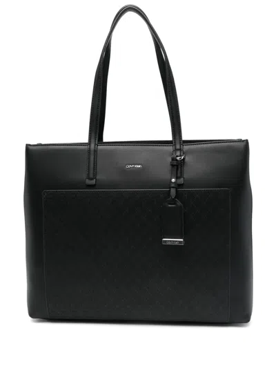 Calvin Klein Logo-lettering Tote Bag