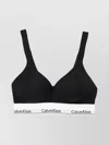 Calvin Klein Logo Lift Bralette With Adjustable Straps And Elastic Band