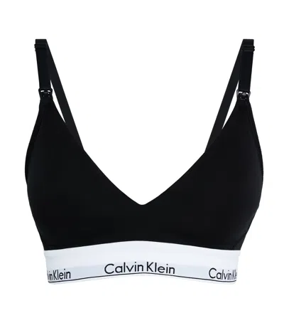 CALVIN KLEIN LOGO MATERNITY BRA