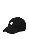 Calvin Klein Logo-patch Cap In Animal Print
