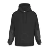 Calvin Klein Logo Patch Hoodie In Black In Black