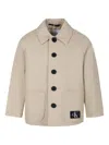 LOGO-PATCH JACKET