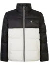 CALVIN KLEIN LOGO-PATCH PADDED JACKET