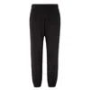 Calvin Klein Logo Piped Sweat Pants In Black