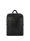 Calvin Klein Logo-plaque Backpack In Black