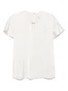 Calvin Klein Logo-plaque Blouse