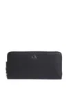 Calvin Klein Chic Black Multifunctional Wallet In Black