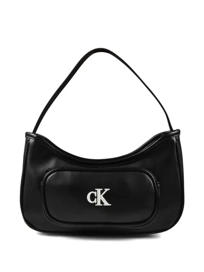 Calvin Klein Kids' Logo-print Bag In Black