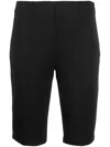 Calvin Klein Performance Plus Size Pocket Bicycle Shorts In Schwarz