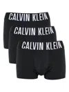 Calvin Klein Logo-print Boxers (pack Of Three) In Black