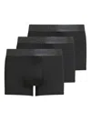 Calvin Klein Logo-print Boxers (pack Of Three) In Black