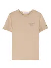 Calvin Klein Logo-print Cotton T-shirt In Brown