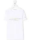 Calvin Klein Logo-print Cotton T-shirt In White