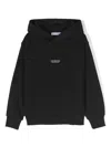 Calvin Klein Logo-print Hoodie In Black