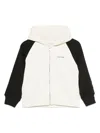 Calvin Klein Logo-print Hoodie In Neutrals