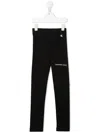 Calvin Klein Logo-print Leggings In Black