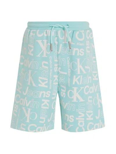 Calvin Klein Kids' Logo-print Shorts In 0gz 0gz