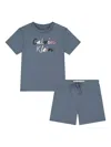 Calvin Klein Logo-print Shorts Set