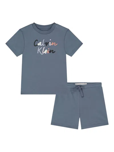 Calvin Klein Babies' Logo-print Shorts Set