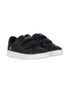 Calvin Klein Logo-print Sneakers In Black