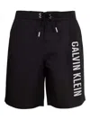 Calvin Klein Drawstring Swim Shorts With Side Pockets