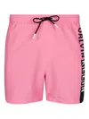 CALVIN KLEIN LOGO-PRINT SWIM SHORTS